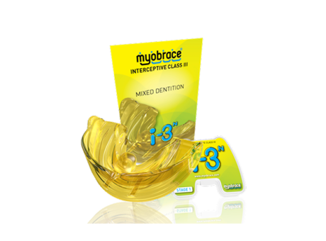 i-3nSy (i-3N) Myobrace без каркаса Этап 1 при аномалиях III кл. SMALL / Желтый (MRC)